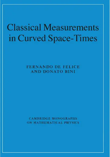 Cover of Classical Measurements in Curved Space-Times