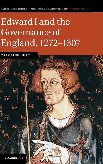 Cover of Edward I and the Governance of England, 1272–1307