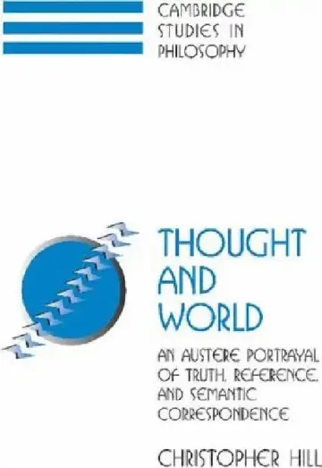 Cover of Thought and World