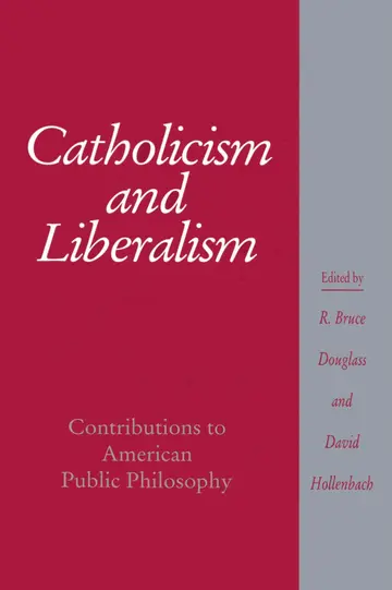 Cover of Catholicism and Liberalism