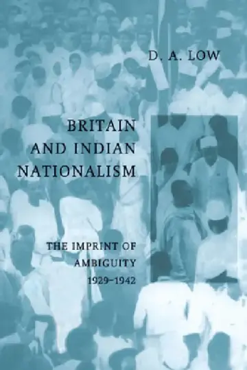 Cover of Britain and Indian Nationalism