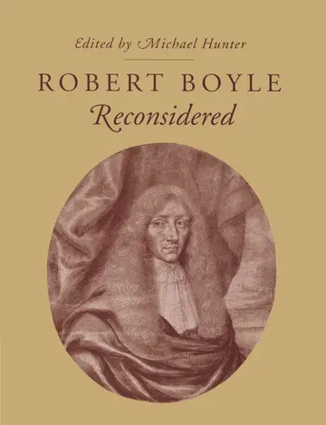 Cover of Robert Boyle Reconsidered