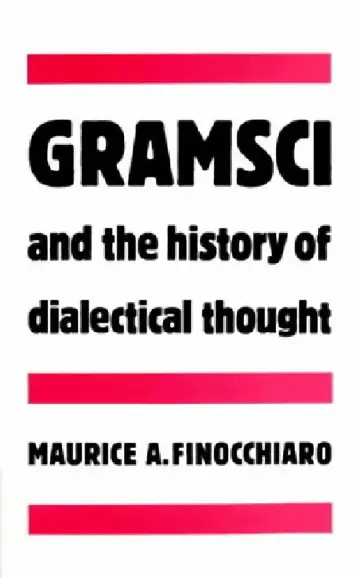 Cover of Gramsci and the History of Dialectical Thought