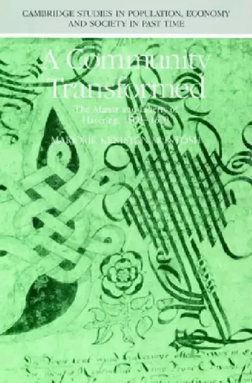Cover of A Community Transformed
