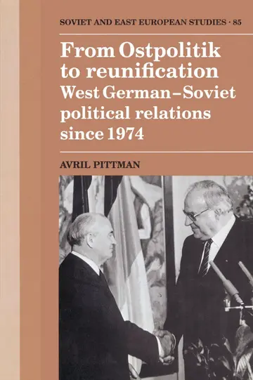 Cover of From Ostpolitik to Reunification