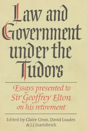 Cover of Law and Government under the Tudors