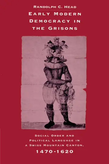 Cover of Early Modern Democracy in the Grisons