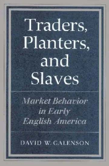 Cover of Traders, Planters and Slaves
