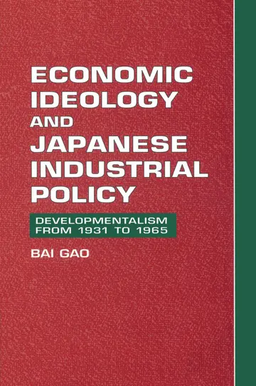 Cover of Economic Ideology and Japanese Industrial Policy