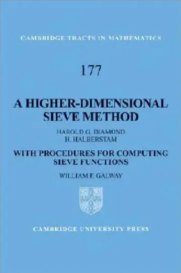 Cover of A Higher-Dimensional Sieve Method