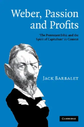 Cover of Weber, Passion and Profits