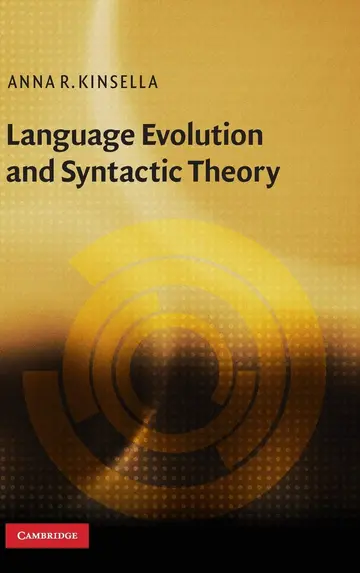 Cover of Language Evolution and Syntactic Theory