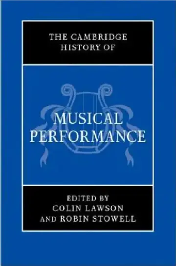 Cover of The Cambridge History of Musical Performance