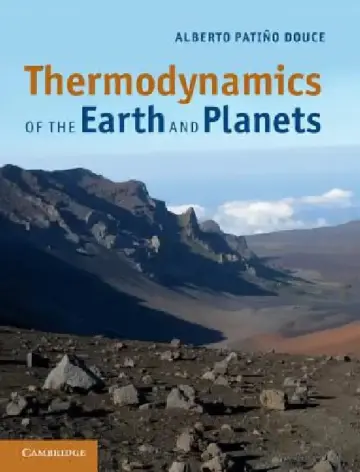 Cover of Thermodynamics of the Earth and Planets