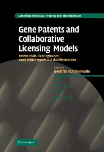 Cover of Gene Patents and Collaborative Licensing Models