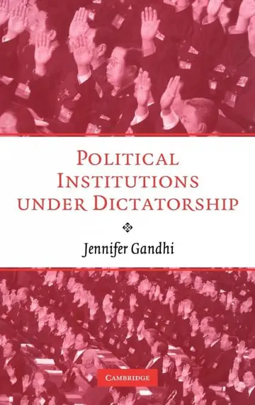 Cover of Political Institutions under Dictatorship