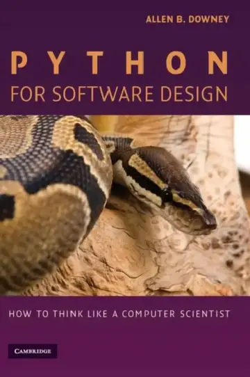 Cover of Python for Software Design
