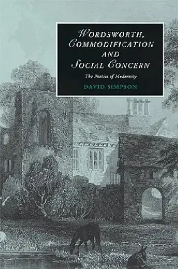 Cover of Wordsworth, Commodification, and Social Concern