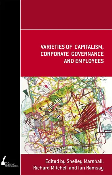 Cover of Varieties of Capitalism, Corporate Governance and Employees