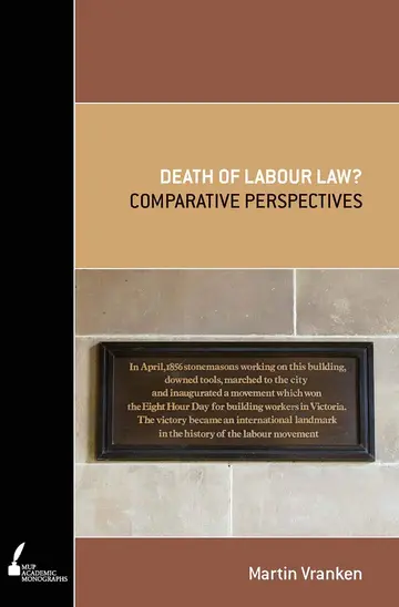Cover of Death of Labour Law?