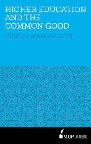 Cover of Higher Education and the Common Good