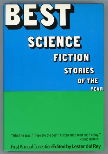 Cover of Best Science Fiction Stories of the Year