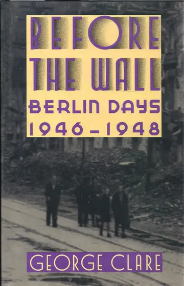 Cover of Before the Wall