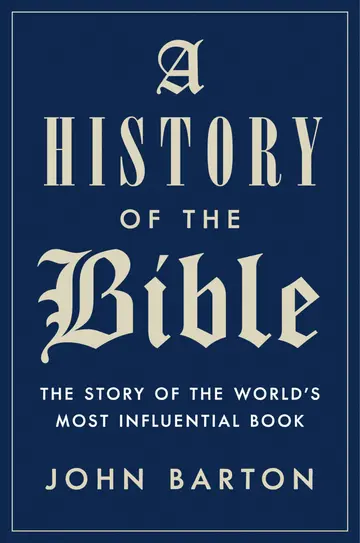 Cover of A History of the Bible