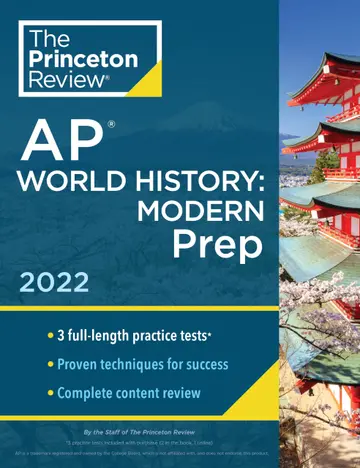 Cover of Princeton Review AP World History