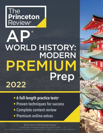 Cover of Princeton Review AP World History