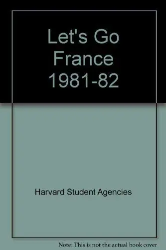 Cover of Let's Go France 1981-82