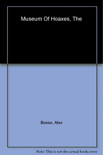 Cover of The Museum of Hoaxes
