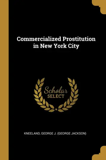 Cover of Commercialized Prostitution in New York City
