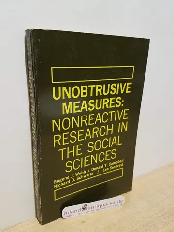 Cover of Unobtrusive Measures