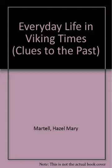 Cover of Everyday Life in Viking Times