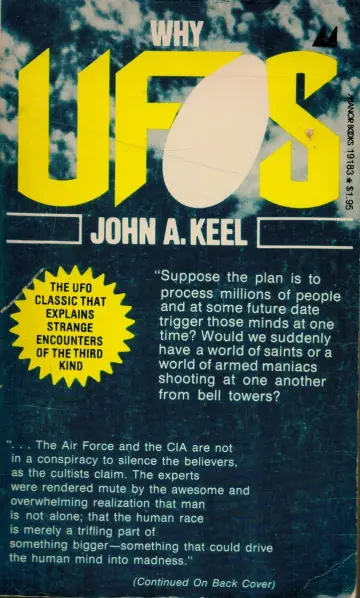 Cover of Why Ufos