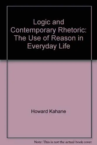 Cover of Logic and contemporary rhetoric
