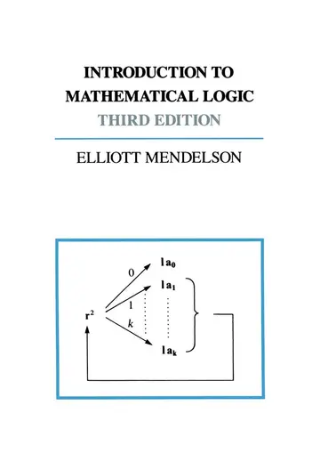 Cover of Introduction to Mathematical Logic