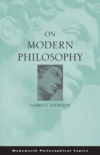 Cover of On Modern Philosophy
