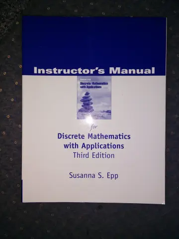 Cover of Ism-Discrete Math 3rd