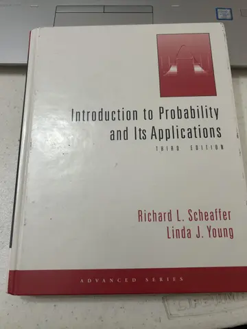 Cover of Introduction to Probability and Its Applications