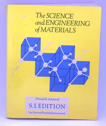 Cover of Science and Engineering of Materials