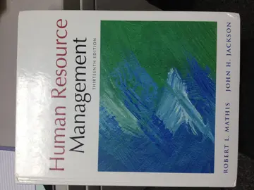 Cover of Human Resource Management