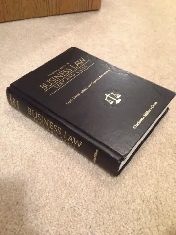 Cover of Business Law