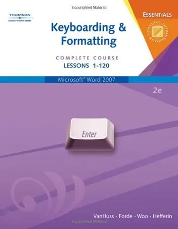 Cover of Keyboarding & Format Essentials Complete Course, Lessons 1-120
