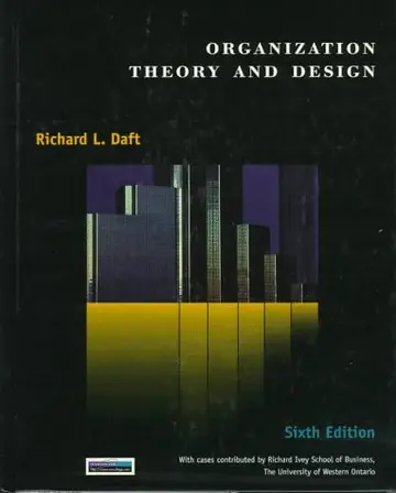Cover of Organization Theory and Design