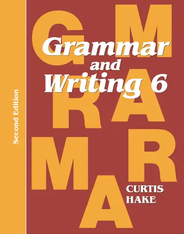 Cover of Grammar & Writing, Grade 6