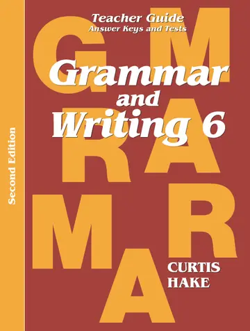 Cover of Grammar & Writing Grade 6