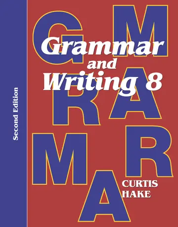 Cover of Grammar & Writing Grade 8