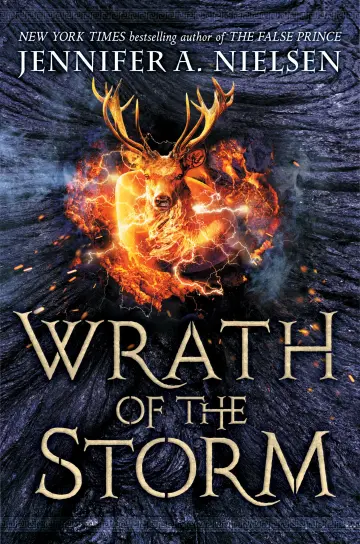 Cover of Mark of the Thief #3 Wrath of the Storm, Jennifer A. Nielsen